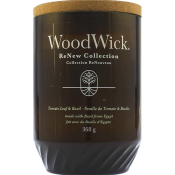 WoodWick ReNew tomato leaf & basil 368 g