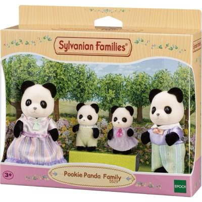 Epoch Toys Sylvanian Families Pookie Panda Family 5529