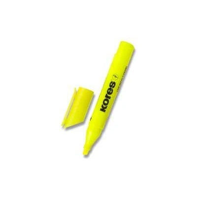 Zvýrazňovač Kores High Liner Plus žltý 0,5–5 mm