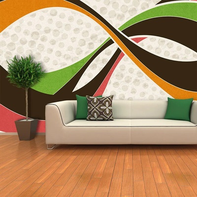 Sablio Tapeta Retro abstrakcia, rozmery 208x125 cm