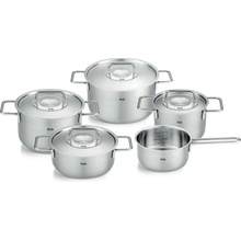 Fissler Súprava hrncov PURE, nerezové pokrievky na hrniec, sada 5 ks, strieborná, nerezová oceľ