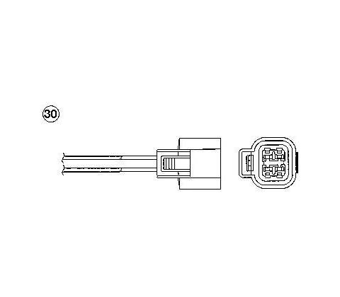 Lambda sonda NGK OZA107-KH2