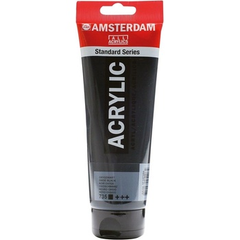 Amsterdam Standard Series akrylová farba lamp black 120 ml 1 ks