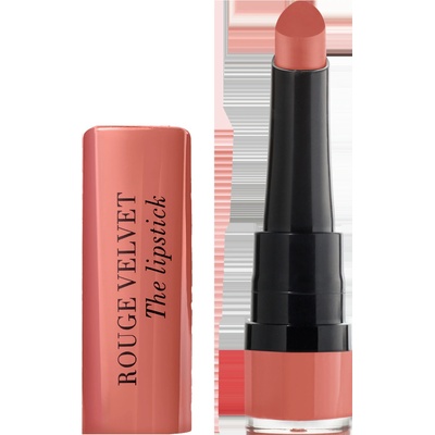Bourjois Paris Rouge Velvet The Lipstick matný rúž15 Peach Tatin 2,4 g