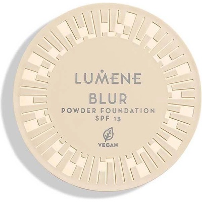Lumene ВЕГАН Дълготрайна пудра Lumene Blur Longwear Powder Foundation SPF15