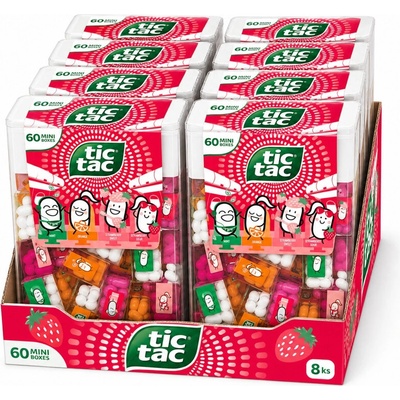 Tic Tac Jahoda Mix Maxi Pack 8 x 228 g