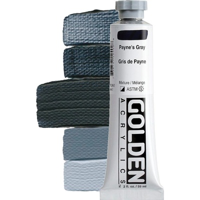 Golden Artist Colors Heavy Body АКРИЛНА боя Payne's Grey 59 ml 1 бр (0001240-2)