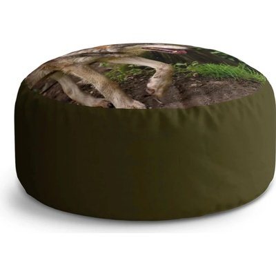 Sablio Taburet Circle Vlk: 38x48 cm
