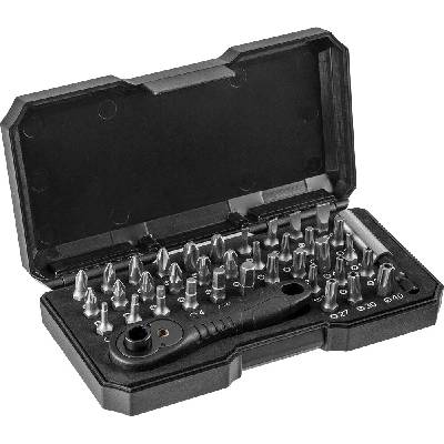 Sada bitů 38ks s ráčnou 1/4\" na bity NEO tools