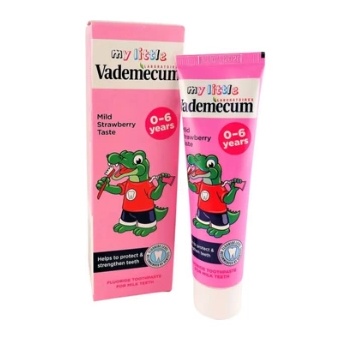 Henkel Vademecum паста за зъби с вкус на ягода за деца от 0 до 6 години 50 мл