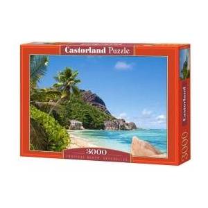Castorland Puzzle 3000 pcs. Tropical Beach, Seychelles