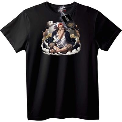 NOONEBRAND Тениска Шанкс от One Piece Аниме - M, White