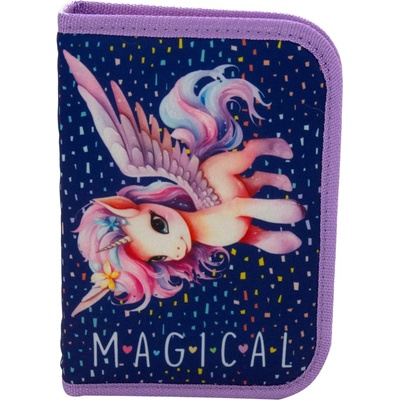 OCTOPUS Несесер Octopus, 1 цип, 2прегради, празен, Magical (24622-А-MAGICAL)