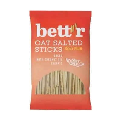 Bett´r Bio ovesné solené tyčinky Mořská sůl 50 g