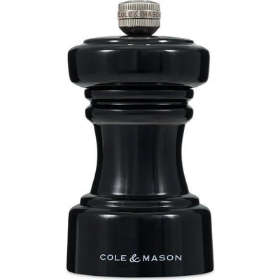 Cole & mason (Англия) Мелничка за пипер COLE & MASON HOXTON - 10.4 см - цвят черен гланц (Cole & Mason H 233067)
