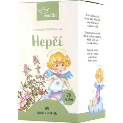 Serafin byliny s r. o. Hepčí orcovaný čaj 20 x 1 g