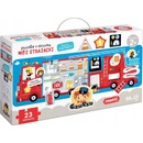 Puzzle s otvorem Hasičské auto 23 dílků