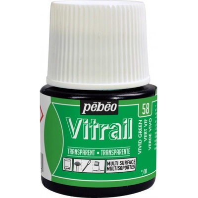 Pébéo Vitrail 45 ml 58 sytě zelená – Sleviste.cz
