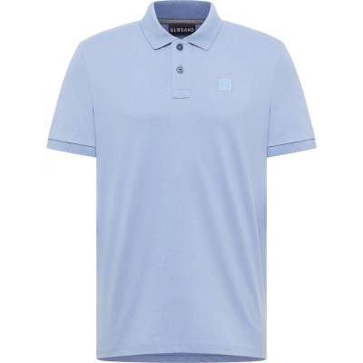 ELBSAND Мъжка поло тениска ELBSAND Holms Polo shirt - Rain Washed (216-8524-0312)