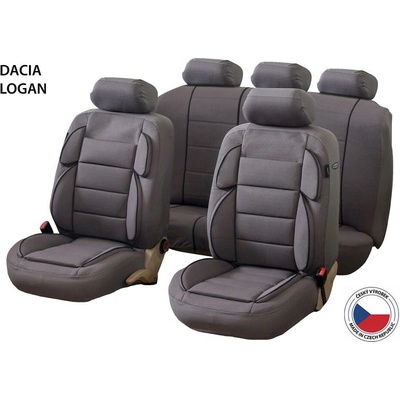 Autopoťah CAPPA Perfetto YL Dacia Logan, sivé