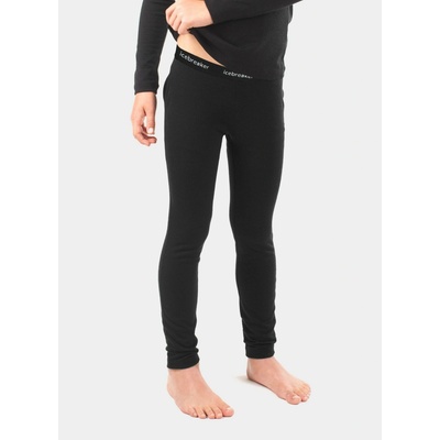 Icebreaker Kids 200 Oasis Leggings black