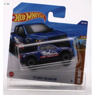 Mattel Hot Wheels 17 Ford F-150 Raptor ERROR