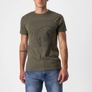 Castelli pánske tričko 72 Scorpion Tee dark khaki