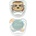 Dr. Brown's Бебешка залъгалка Dr. Brown's - PreVent, 6m+, 2 броя, зелена (72239311943)