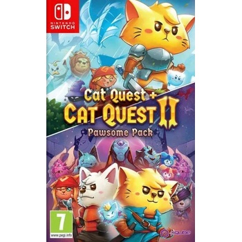 Image 1 of PQube Cat Quest + Cat Quest II Pawsome Pack (Switch)