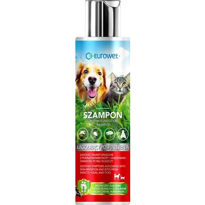 Eurowet Skin irritation šampon pro psy a kočky 200 ml