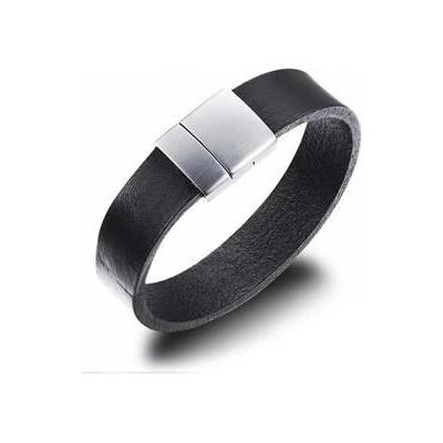 Šperky4U kožený černý NR1094