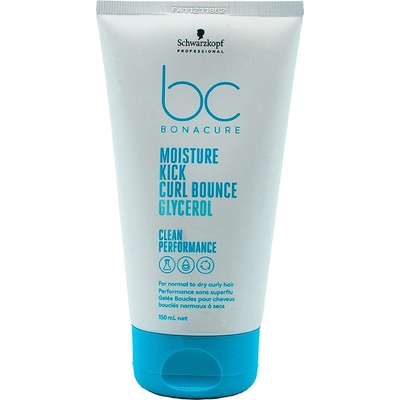 Schwarzkopf BC Bonacure Moisture Kick Curl Bounce Glycerol 150 ml
