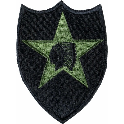 NAVYS Nášivka 2ND INFANTRY DIVISION malá OLIV