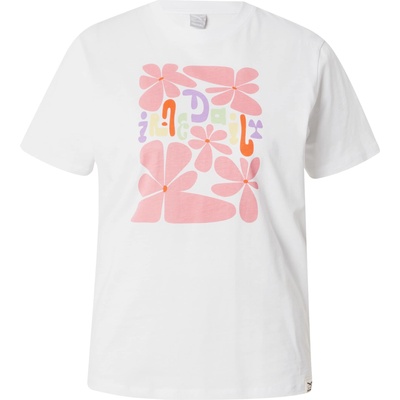 Iriedaily Тениска 'De La Fleur' бяло, размер L