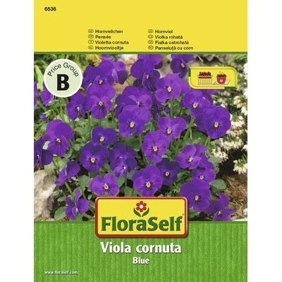Violka rohatá Viola Blue FloraSelf květinová semena