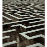 DIMEX ART Флизелинов фототапет 3d лабиринт 225 x 250 см