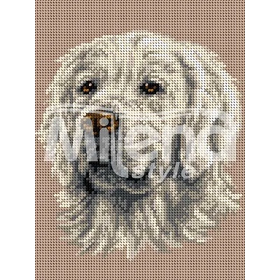 Milena Style Голдън ретривър - гоблен с щампа без конци