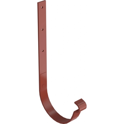 Bryza STAL Kovový držiak žľabu rovný 125 mm tehlovočervený