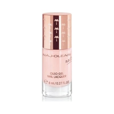 Naj Oleari Oleo gel Nail Lacquer lak na nehty s gelovým efektem 07 petal pink 8 ml