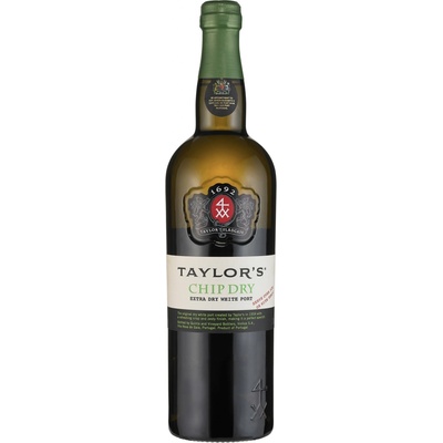Taylor's Chip Dry Extra Dry White Port 20% 0,75 l (čistá fľaša)