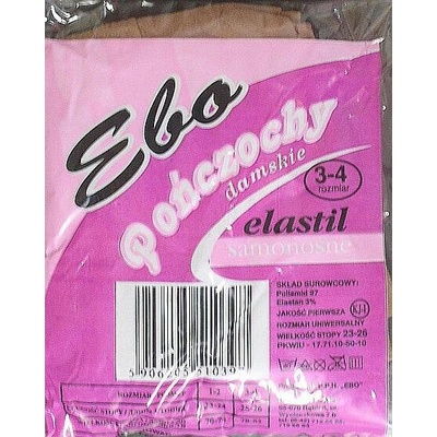 EBO SAMODRŽÍCÍ PUNČOCHY ELASTIL Béžová