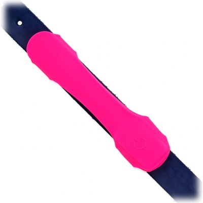 Návlek DOG FANTASY LED svítící růžový 1ks
