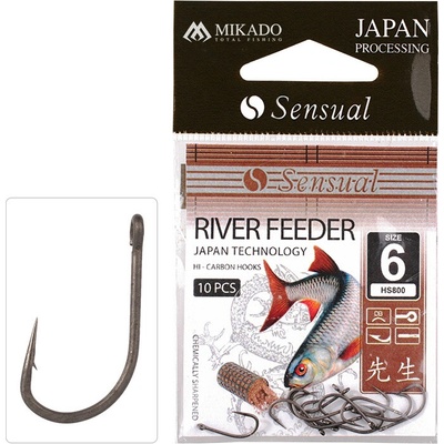 Mikado Háček Sensual River Feeder Vel. 10 10 Ks