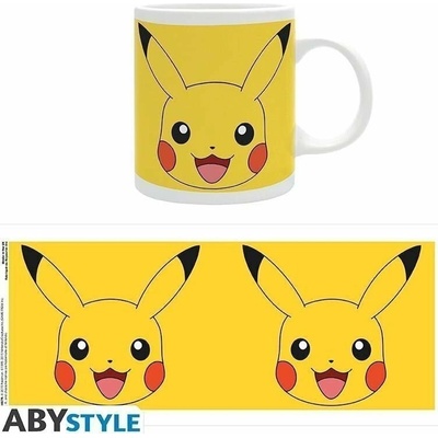 GB eye Hrnek Pokémon Pikachu Face 300 ml