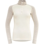 Devold Дамско мериносово термобельо Devold Duo Active Woman Zip Neck Merino base layer - Raw White (115-0367-2212)