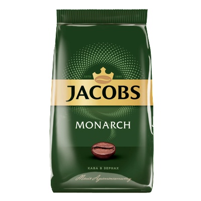 Jacobs Кафе на зърна Jacobs Monarch, 250 г (4055406-4820187042275)