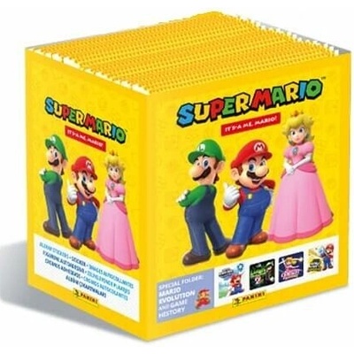 Panini Super Mario 2 box samolepek 36 balíčků