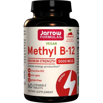 Image 1 of Jarrow Formulas Methyl B-12 5000 mcg [60 Подезични таблетки ] Череша
