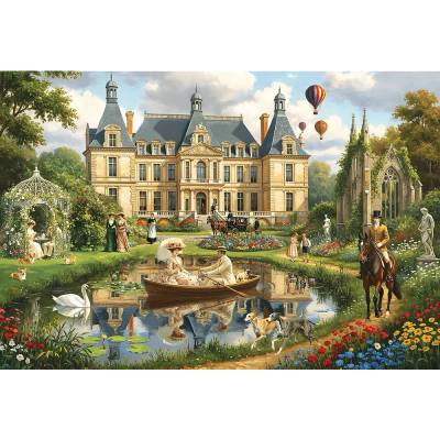 Trefl - Puzzle Palace on the water - 1 500 piese