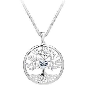 Preciosa Krásný stříbrný strom života sparkling tree of life 5329 00